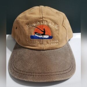 Vintage Canvas Alaska Hat GUC